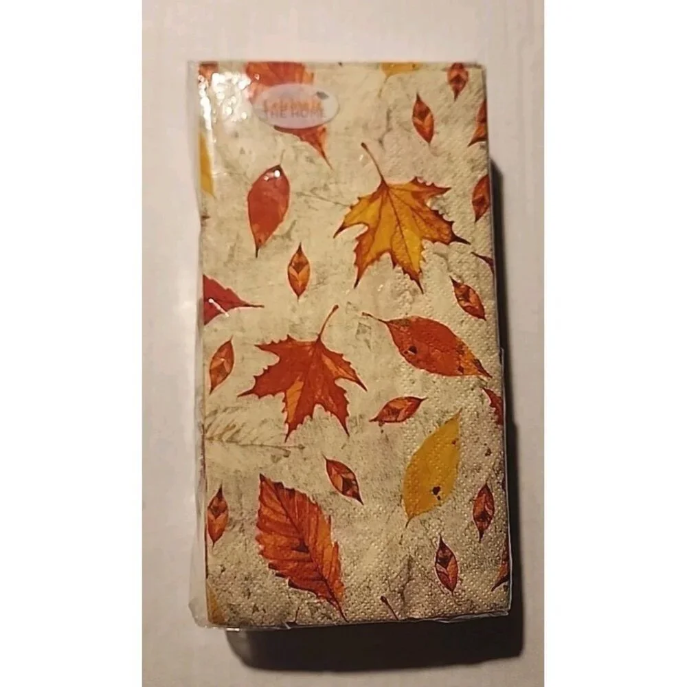 Guest Paper Towels Gourd Harvest Set of 32 / 3-ply by Celebrate The Home